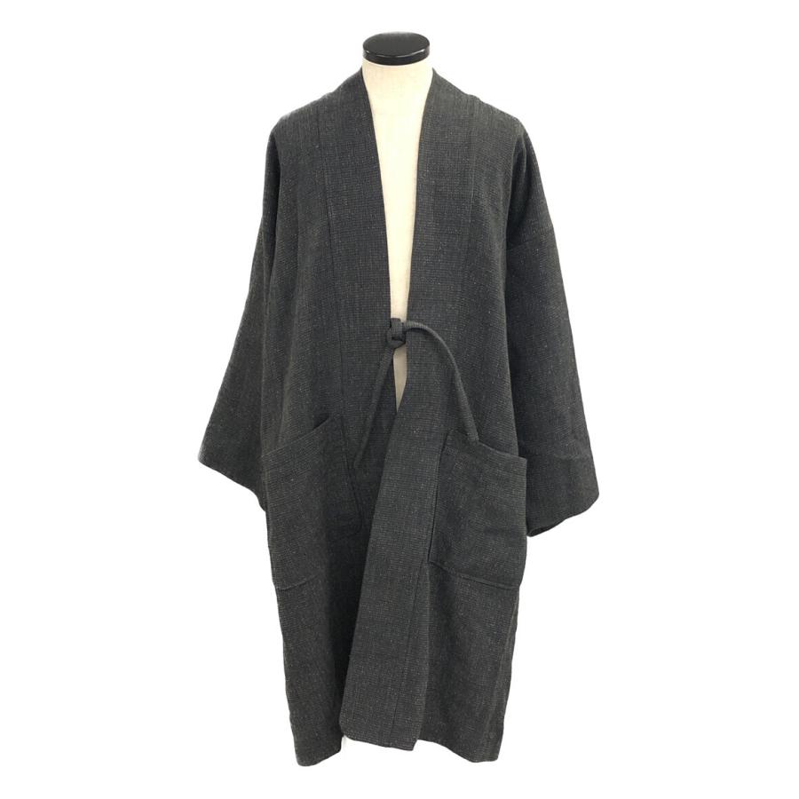 美品 ビズビム ツイードロングコート 21AW KIYARI COAT 0121205013010