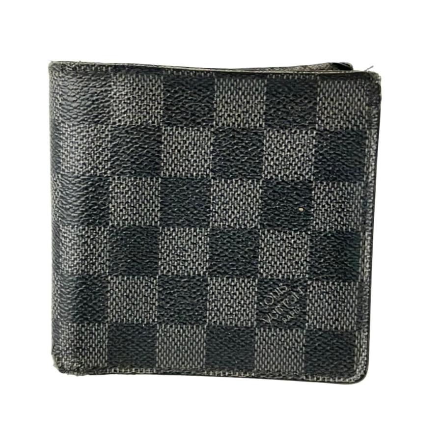 ルイ・ヴィトン 二つ折り財布 ポルトフォイユ・マルコ ダミエ・グラ