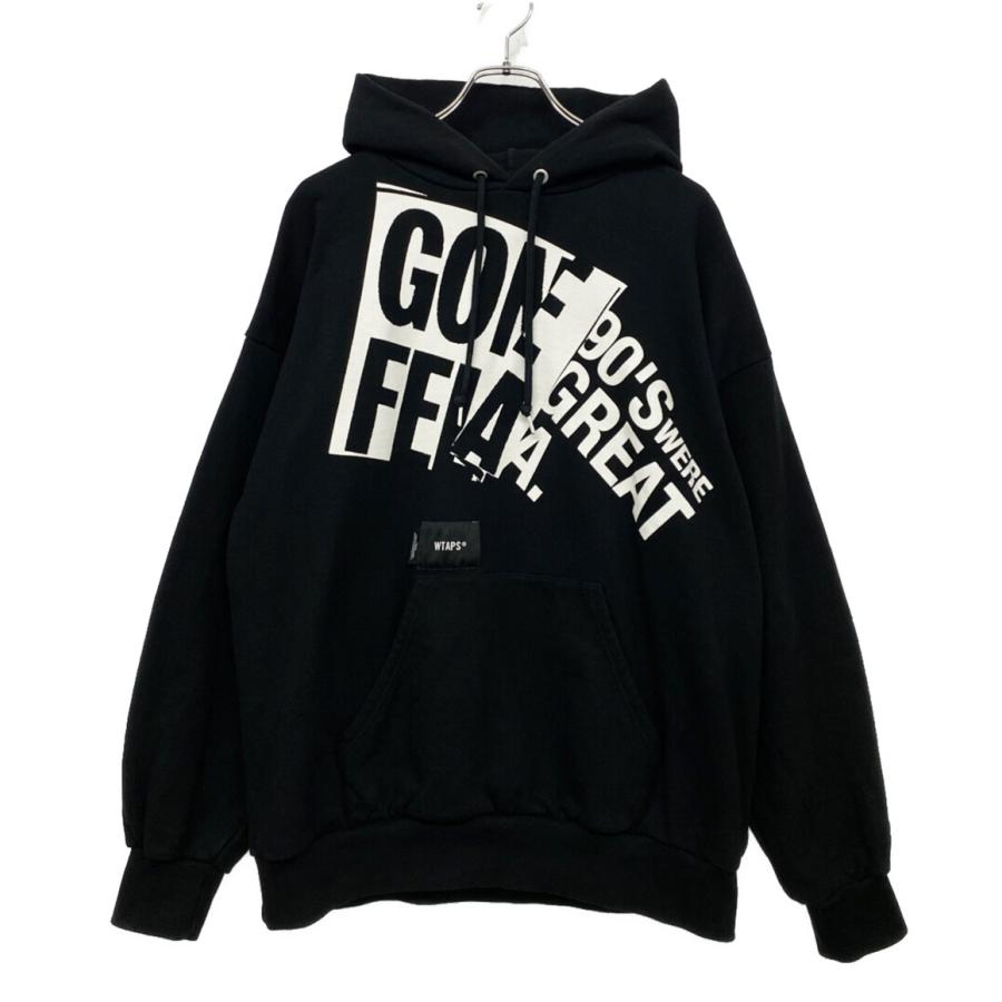 ダブルタップス パーカー PASTHG HOODY BLACK メンズ SIZE 03 WTAPS