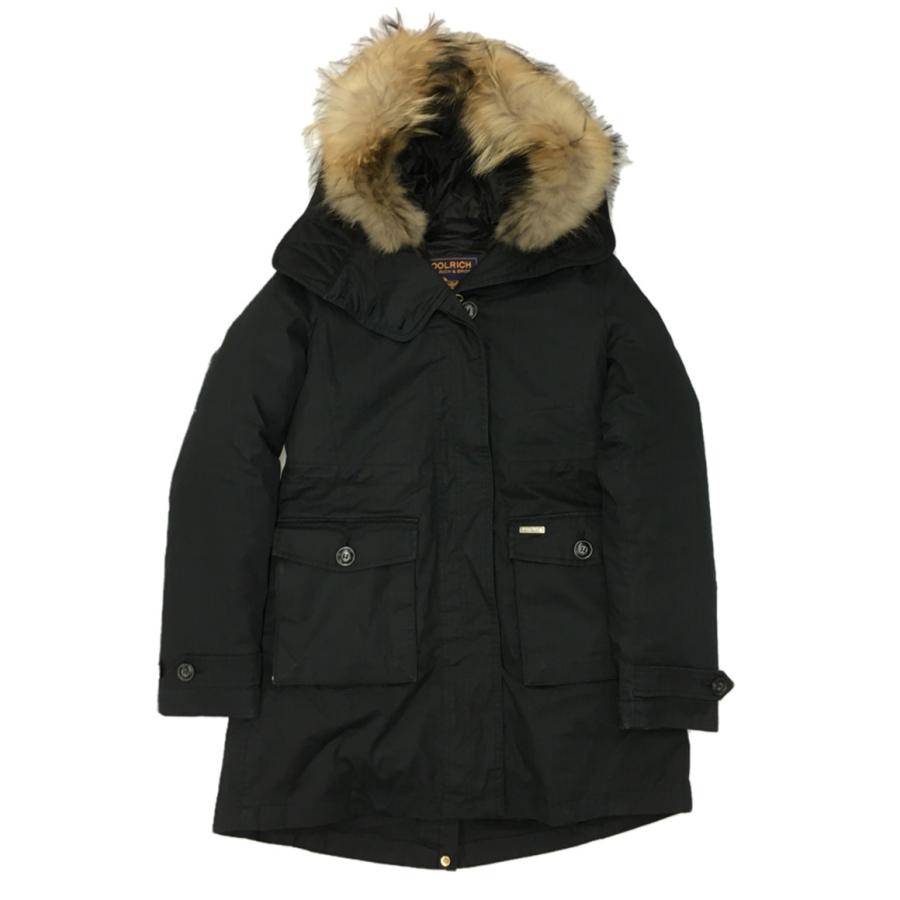 ウールリッチ 2WAY モッズコート ダウンコート ブラック WWCPS2685