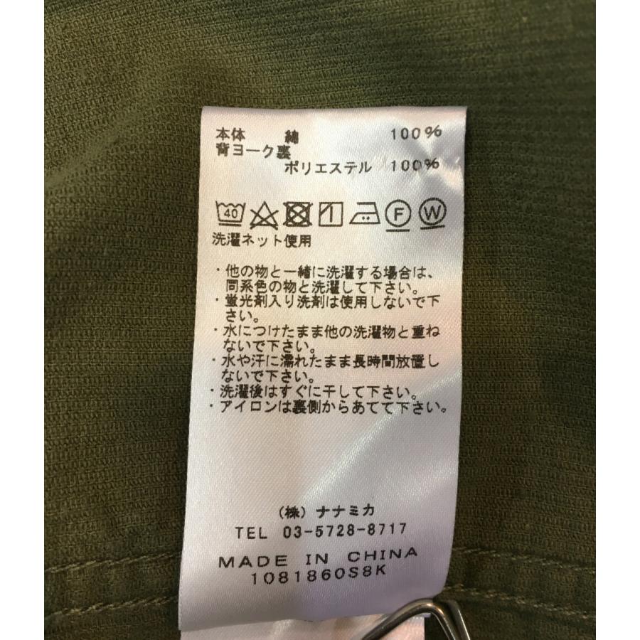 ザノースフェイスパープルレーベル コーデュロイバンドカラーシャツ