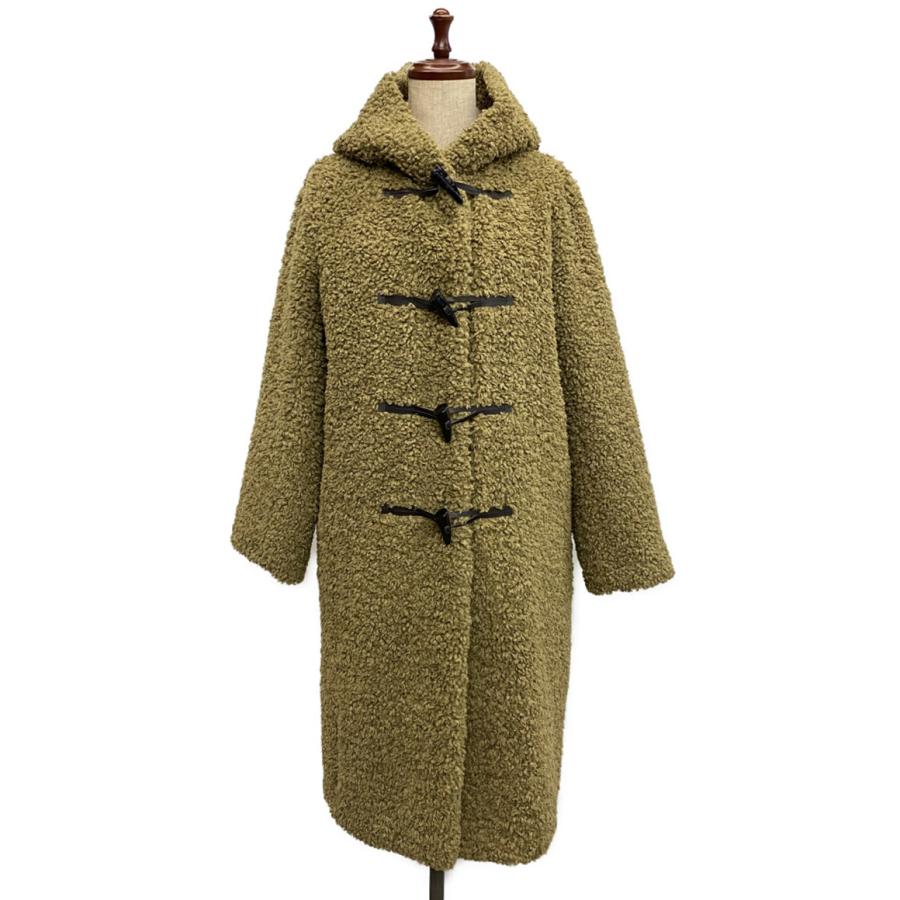 スリードッツ ボアコート プードル ダッフル レディース SIZE S Three