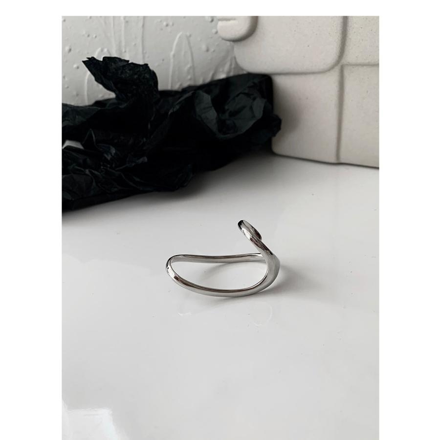 送料無料 シルバー925 ダブルフィンガーリング 銀 リング ダブル 指輪