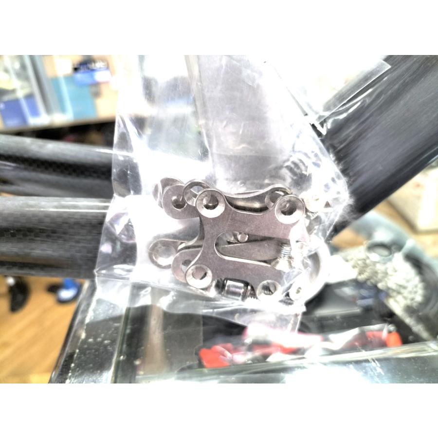 アウトレット新品 gan well GW-P1000カーボン&アルミ製 ピストフレーム