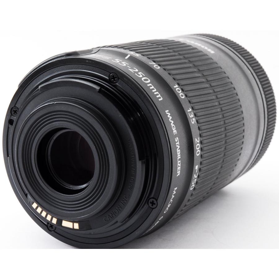 キヤノン（Canon） 望遠レンズ 未使用品 保証 EF-S 55-250mm F4-5.6 IS