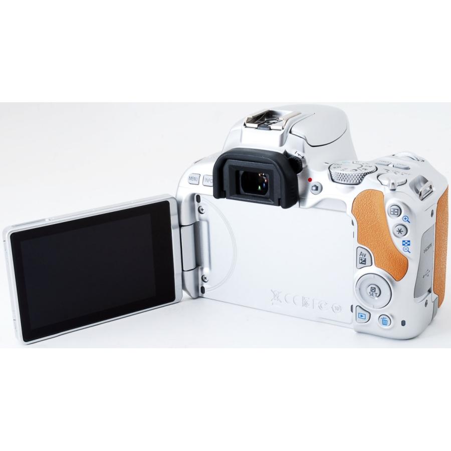 EOS Kiss キヤノン デジタル一眼 CANON X9 レンズキット シルバー 中古