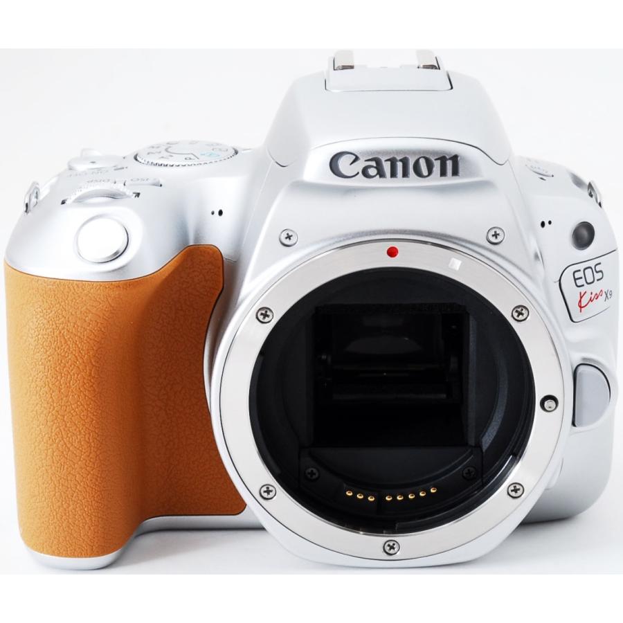 EOS Kiss キヤノン デジタル一眼 CANON X9 レンズキット シルバー 中古