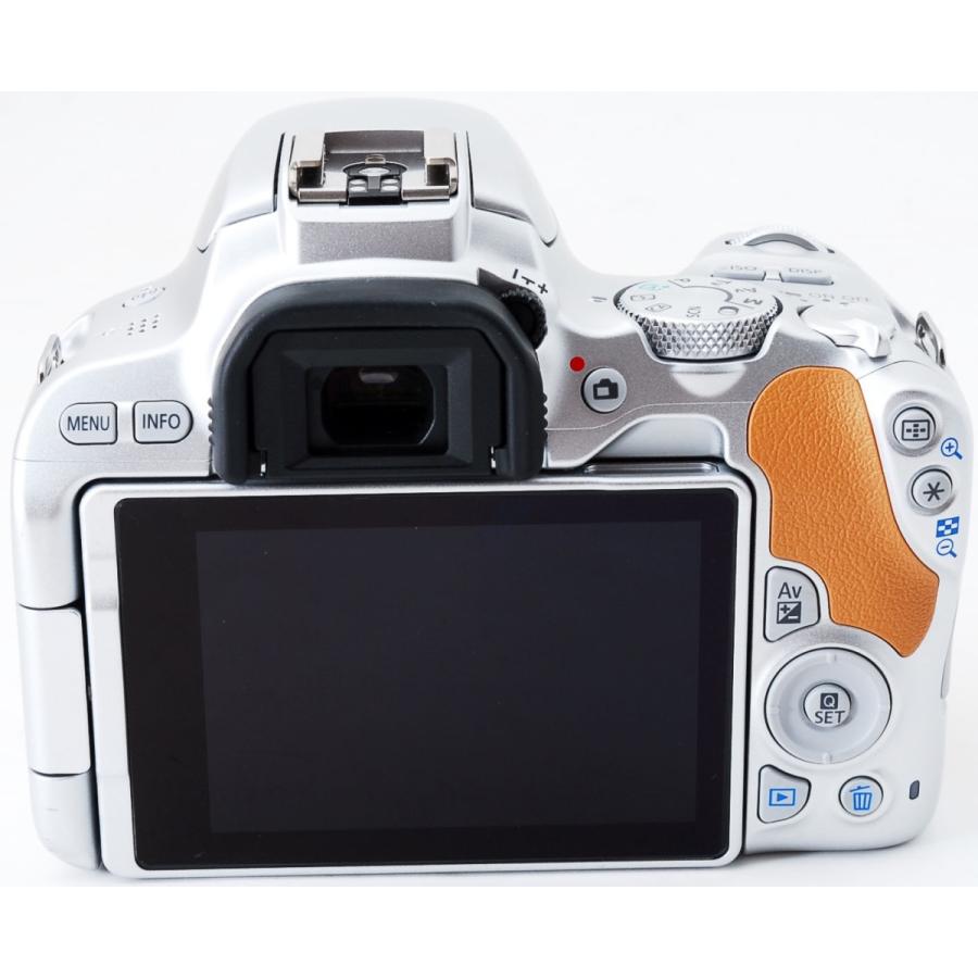 EOS Kiss キヤノン デジタル一眼 CANON X9 レンズキット シルバー 中古