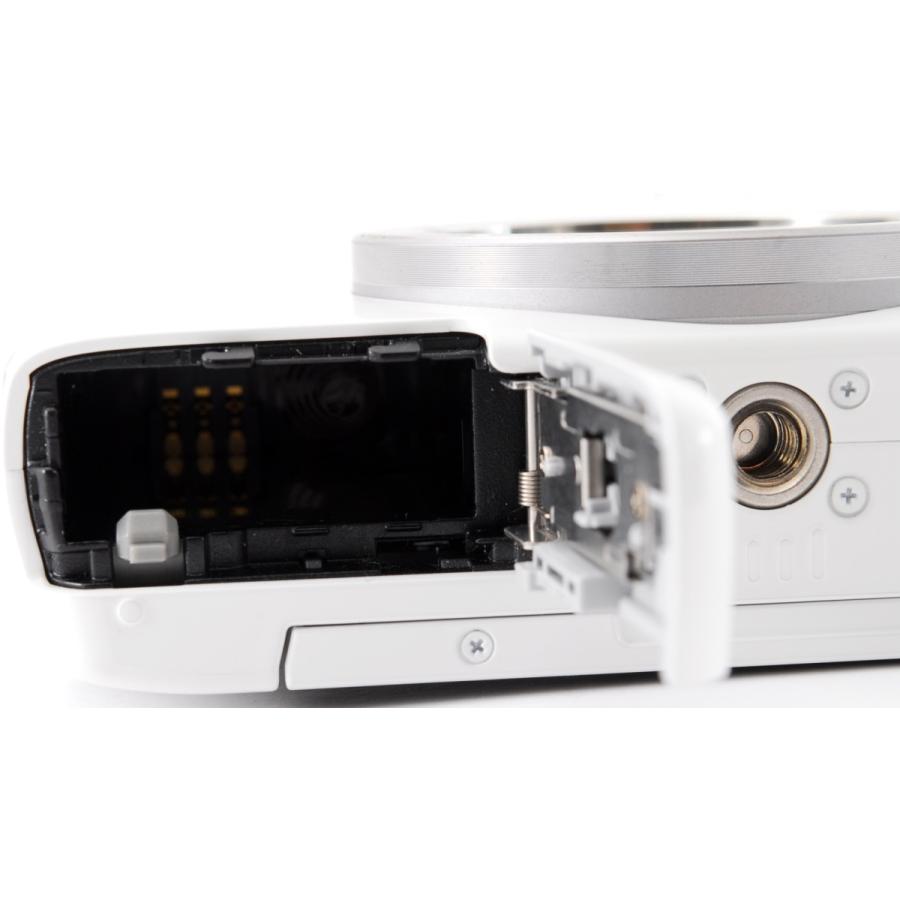 EOS キヤノン ミラーレス一眼 CANON M10 レンズキット ホワイト 中古
