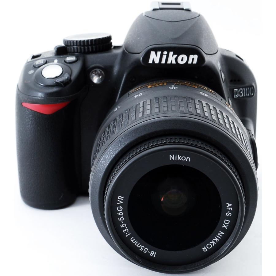 ニコン（Nikon） デジタル一眼 Nikon D3100 レンズキット 中古 新品SD