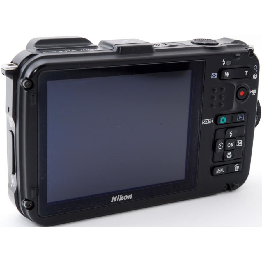 COOLPIX ニコン コンデジ Nikon AW100 オレンジ SDカード付き 届いて