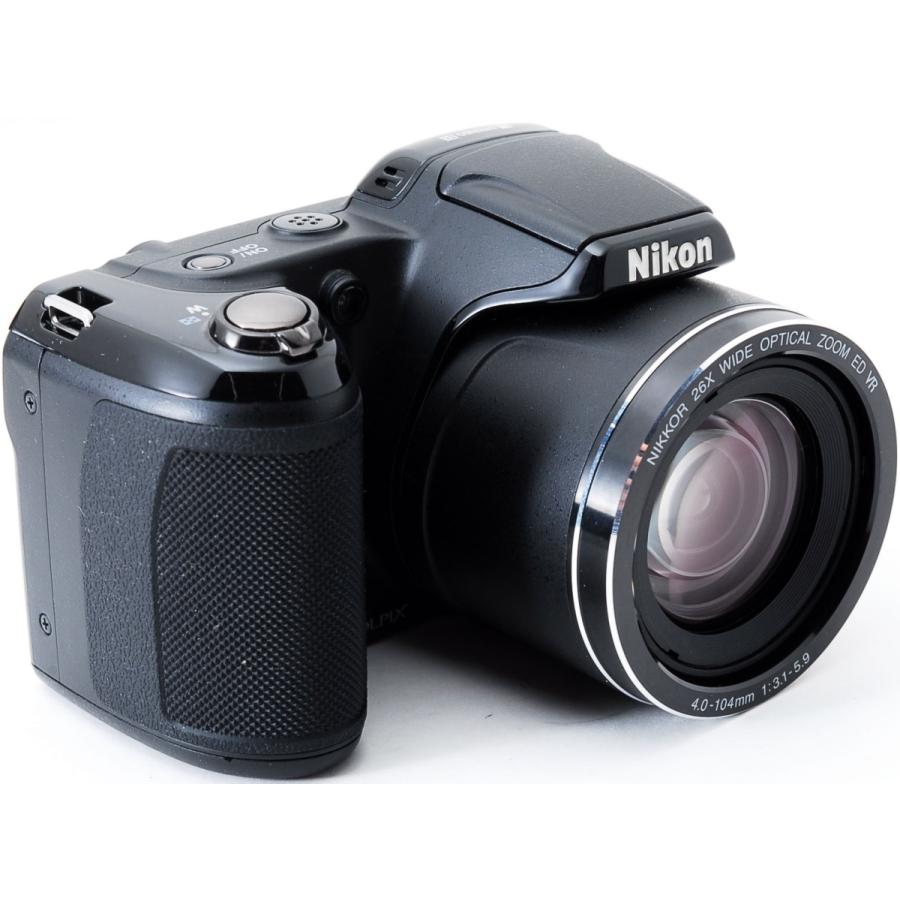 COOLPIX L ニコン デジタルカメラ Nikon L810 ブラック 中古 新品SD