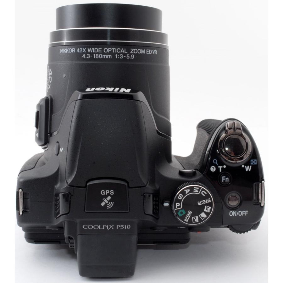 COOLPIX P デジカメ Nikon ニコン P510 ブラック 中古 新品SDカード