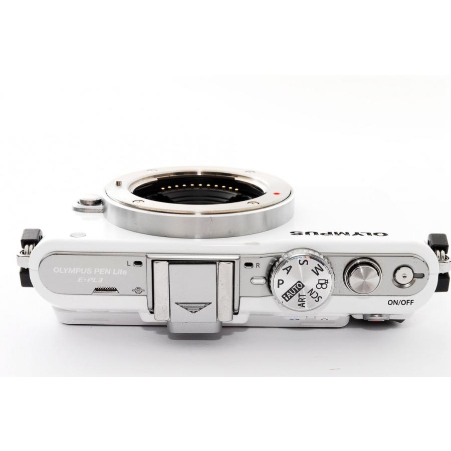 OLYMPUS PEN オリンパス ミラーレス Lite E-PL3 レンズキット ホワイト