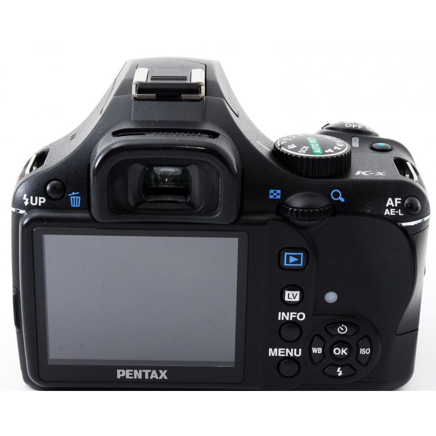 Kシリーズ ペンタックス デジタル一眼 PENTAX K-X ブラック レンズ