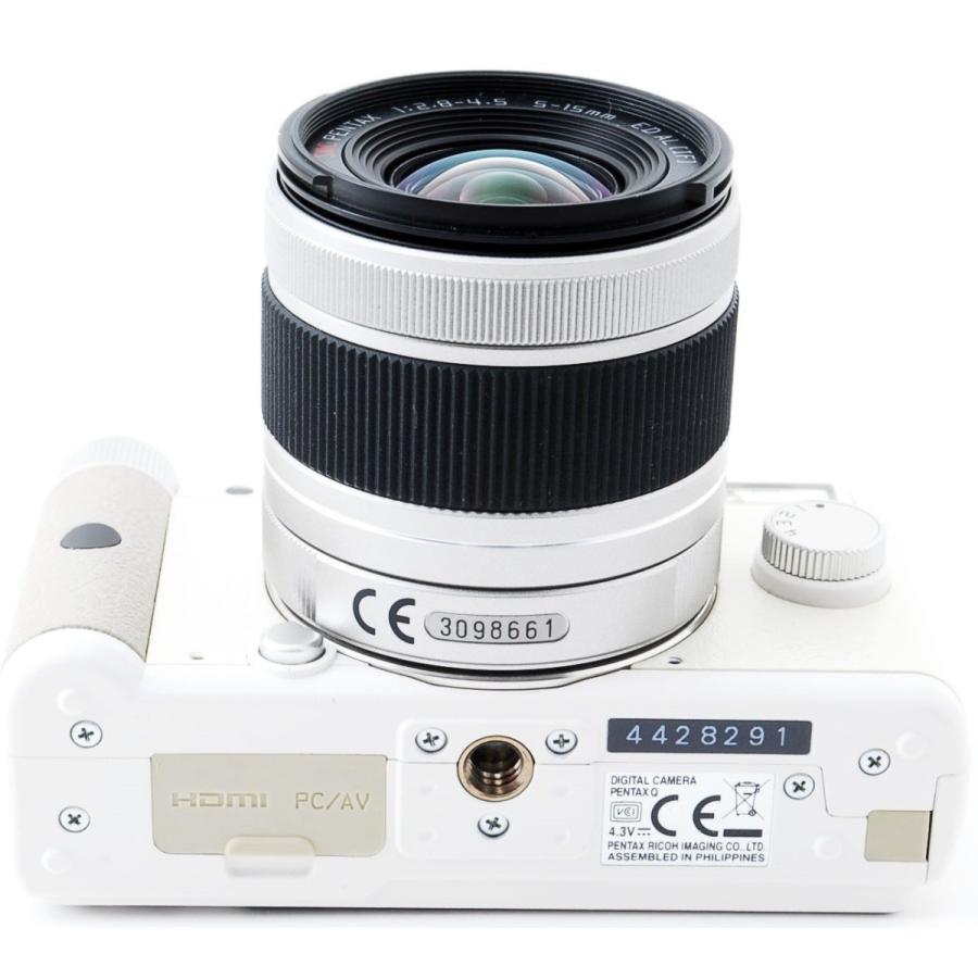 Qシリーズ ミラーレス ペンタックス PENTAX Q ホワイト レンズキット