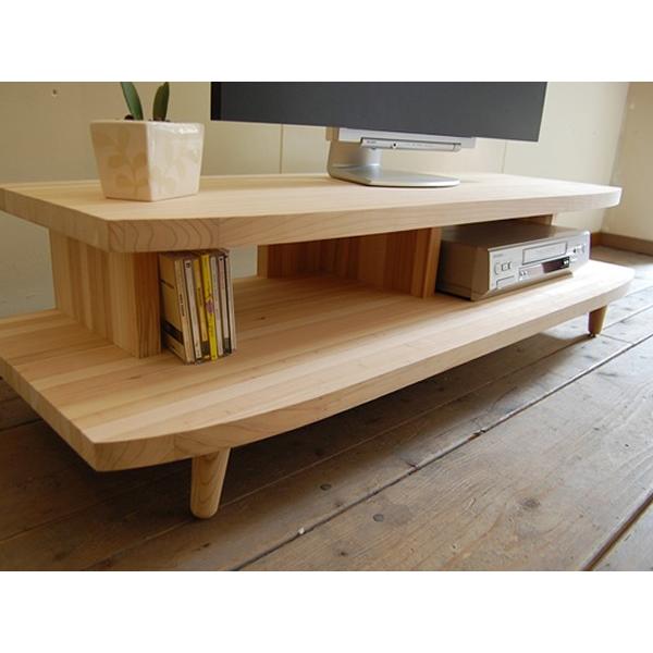 テレビボード テレビ台 TVボード TV台 幅130 無垢材 杉 天然木 木製