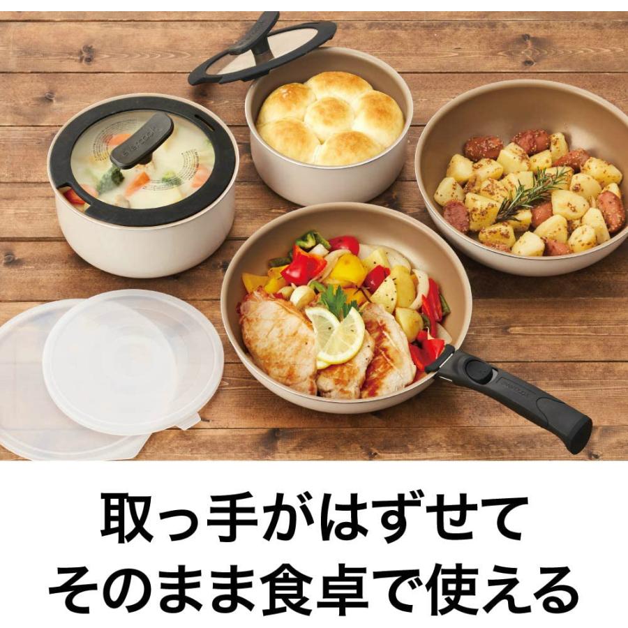 evercook 【500日保証】evercook エバークック EFIS9IV 着脱9点セット