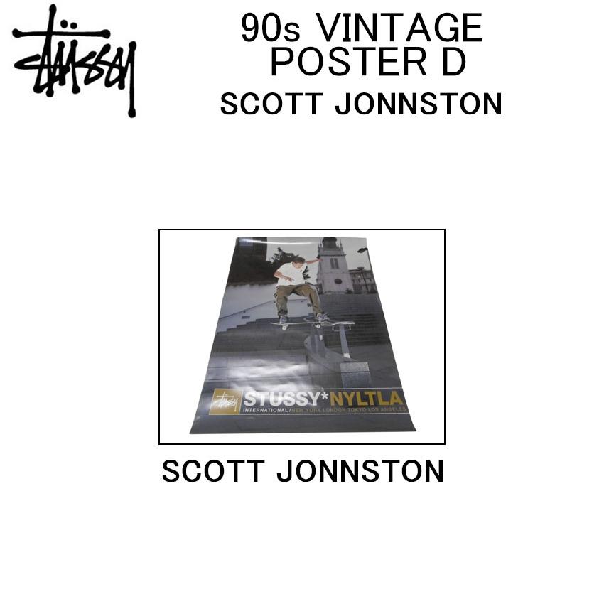 STUSSY（ステューシー） ポスター STUSSY 90s VINTAGE POSTER D アート