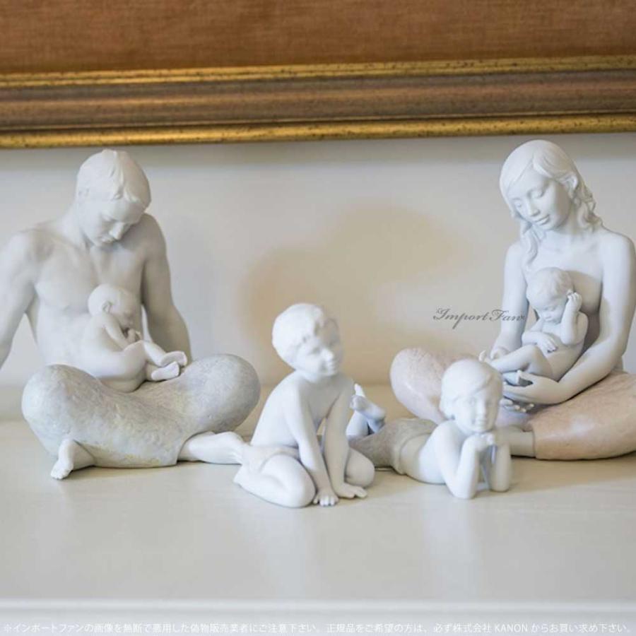 LLADRO（リヤドロ） 家族の愛 母子 親子 赤ちゃん 置物 01008404