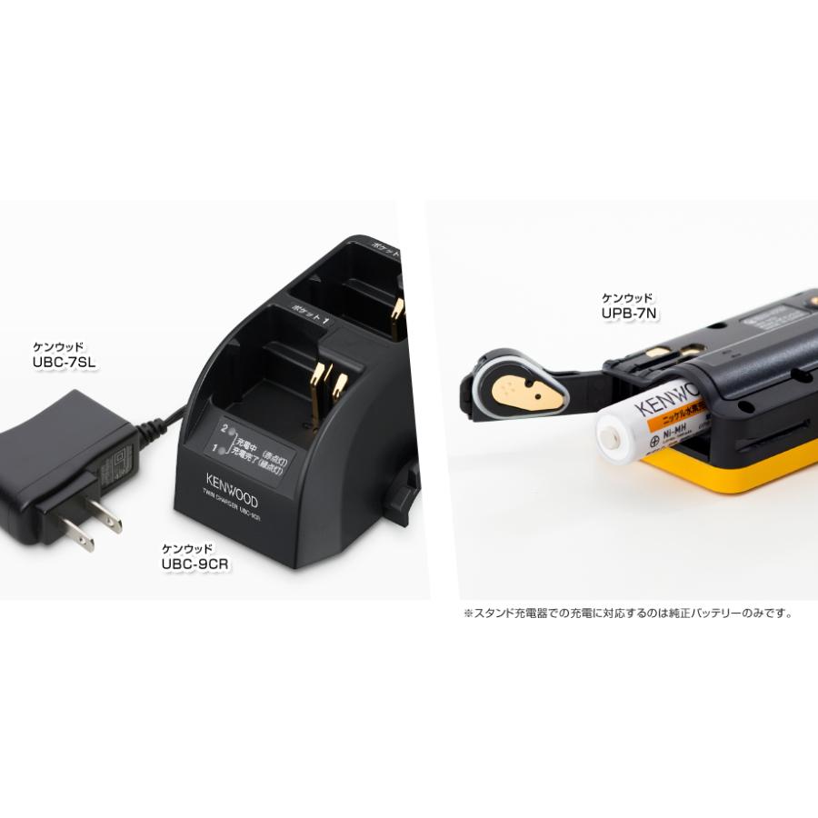 ケンウッド UBZ-M31E 2台分フルセット 特定小電力 トランシーバー