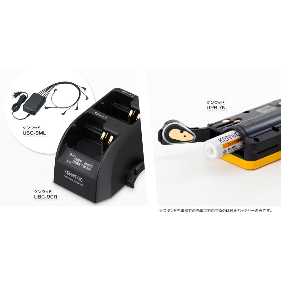 ケンウッド UBZ-M31E 6台分フルセット 特定小電力 トランシーバー