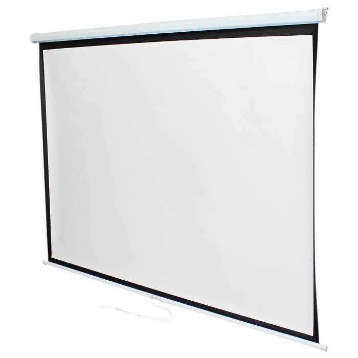 高画質 80インチ 80型 4:3 手動 巻き 吊り下げ式 プロジェクター