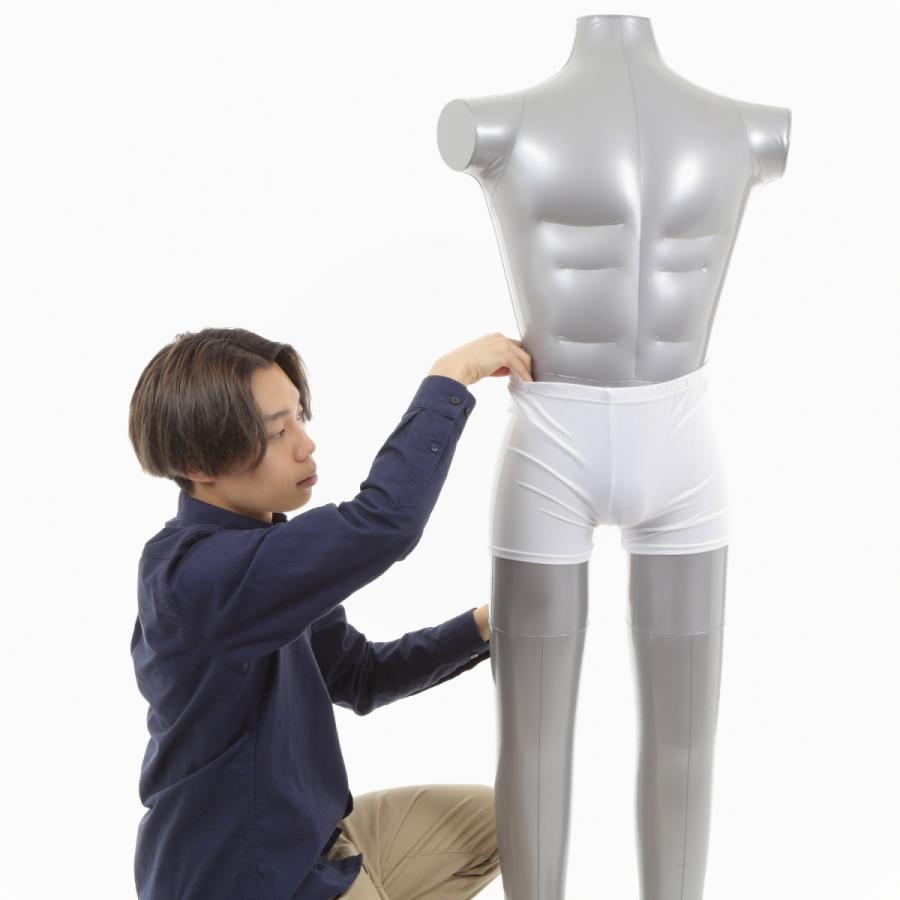エアーマネキン マネキン トルソー 全身 ボディ 男性 メンズ エアー
