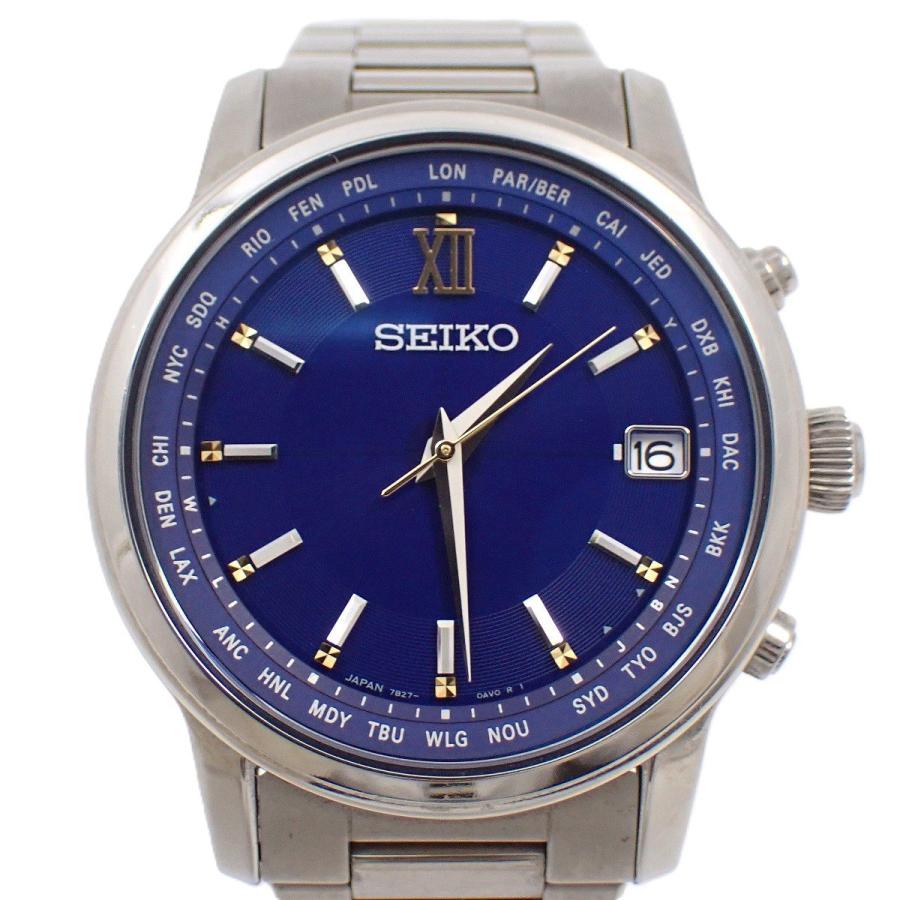 BRIGHTZ SEIKO セイコー ブライツ エターナルブルー限定 ソーラー電波