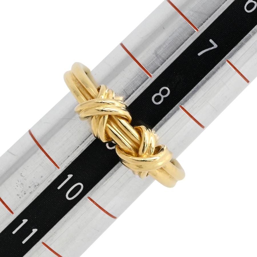 TIFFANY&Co.（ティファニー） リング 指輪 ダブルシグネチャー K18YG