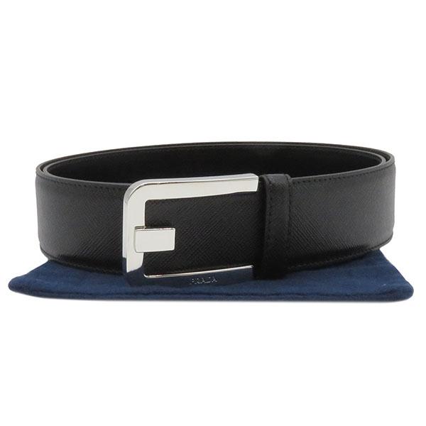 SAFFIANO（PRADA） プラダ ベルト サフィアーノ 革ベルト 36/90 NERO