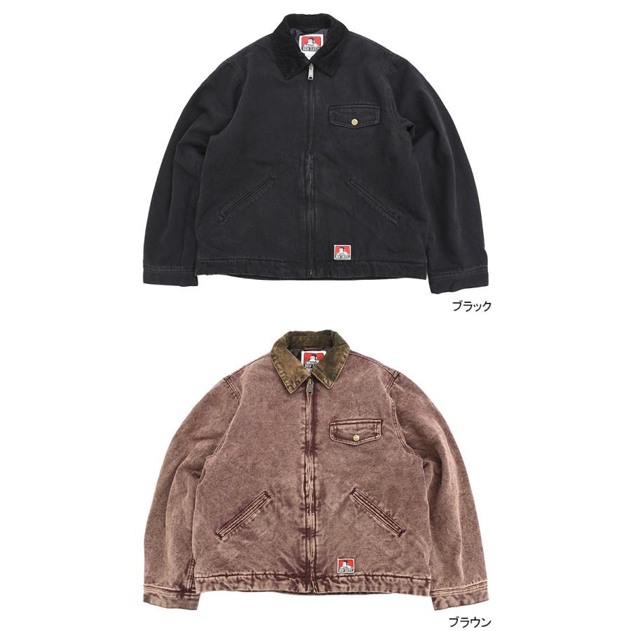 BEN DAVIS（ベンデイビス） ジャケット メンズ ジップ フロント