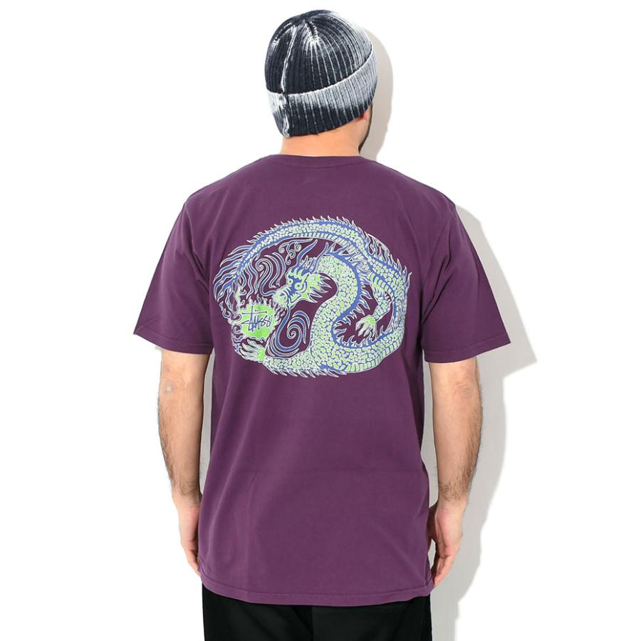 STUSSY（ステューシー） Tシャツ 半袖 メンズ Mosaic Dragon Pigment