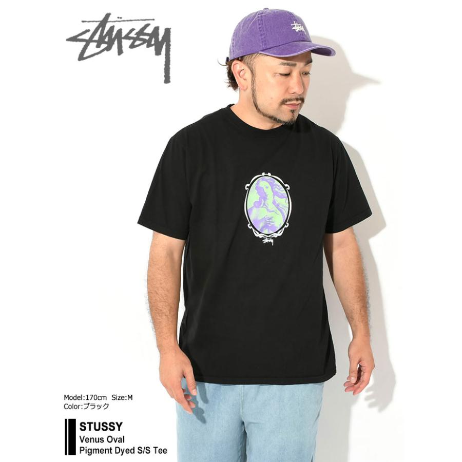 STUSSY（ステューシー） Tシャツ 半袖 メンズ Venus Oval Pigment Dyed