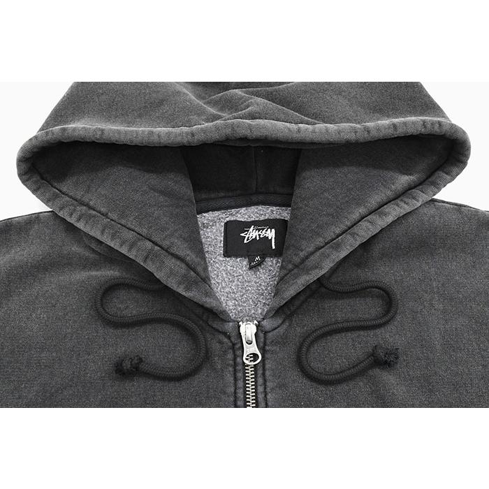 STUSSY（ステューシー） パーカー ジップアップ メンズ Faded Graphic