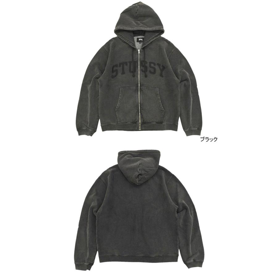 STUSSY（ステューシー） パーカー ジップアップ メンズ Faded Graphic