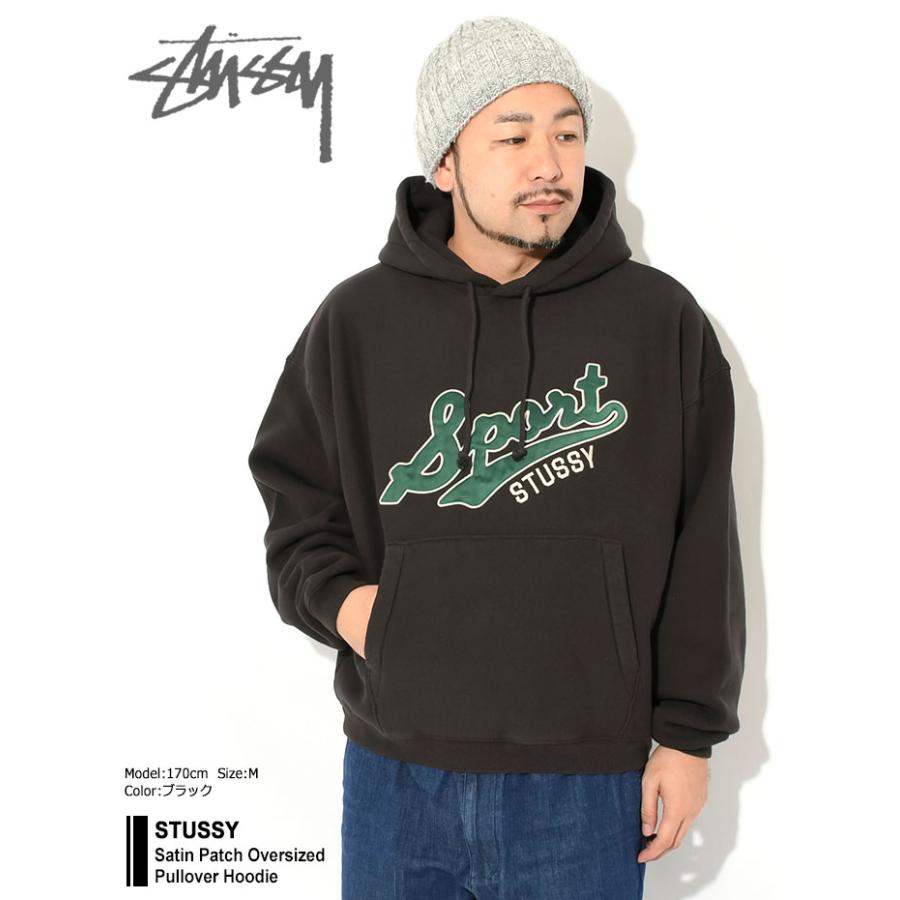 STUSSY（ステューシー） パーカー プルオーバー メンズ Satin Patch
