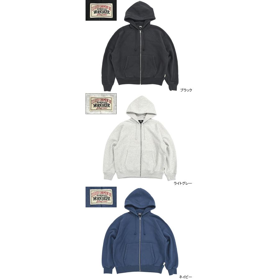 STUSSY（ステューシー） パーカー ジップアップ メンズ Raglan ( full