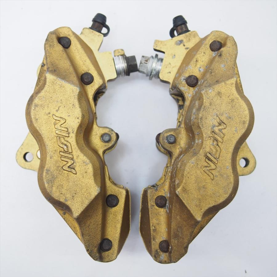 X4 SC38-1001 97年式外し純正フロントブレーキキャリパー左右97-03年X