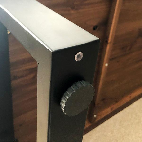 座卓 幅150cm 国産杉材 北欧風 スチール脚 一枚板風 4人掛け ざたく