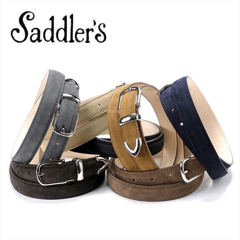 Saddler's（サドラーズ） Saddler's ／ カーフスエード24mm幅プン