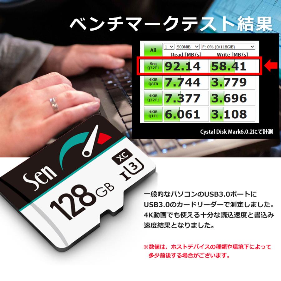 マイクロSDカード スイッチ 動作確認済 128GB 超高速ストレス無 1年
