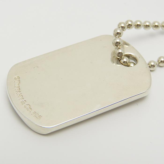 TIFFANY&Co.（ティファニー） ドッグタグ ネックレス 60cm SV 925