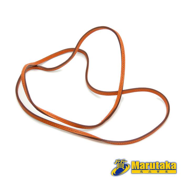 HERMES（エルメス） 送料無料 ラニエール ネックレス レザー オレンジ