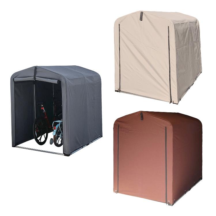 サイクルハウス 2台用 1台 自転車置き場 サイクルポート ガレージ