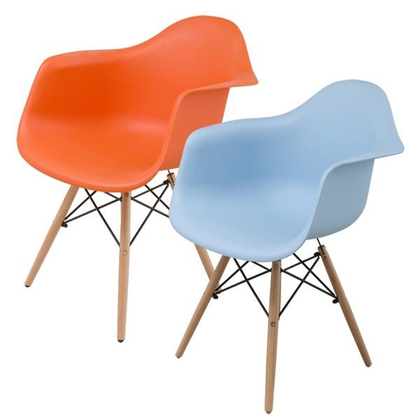 チェア デザインチェア アームシェルチェア DAW 肘付き ジェネリック+