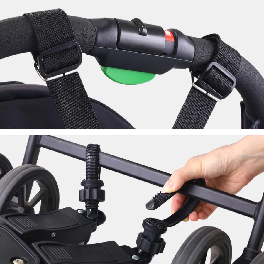 ベビーカーステップ 2Way ベビーカー ステップ サドル付き ボード 二人