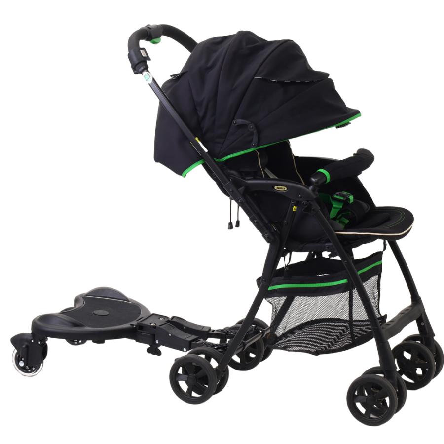 ベビーカーステップ 2Way ベビーカー ステップ サドル付き ボード 二人