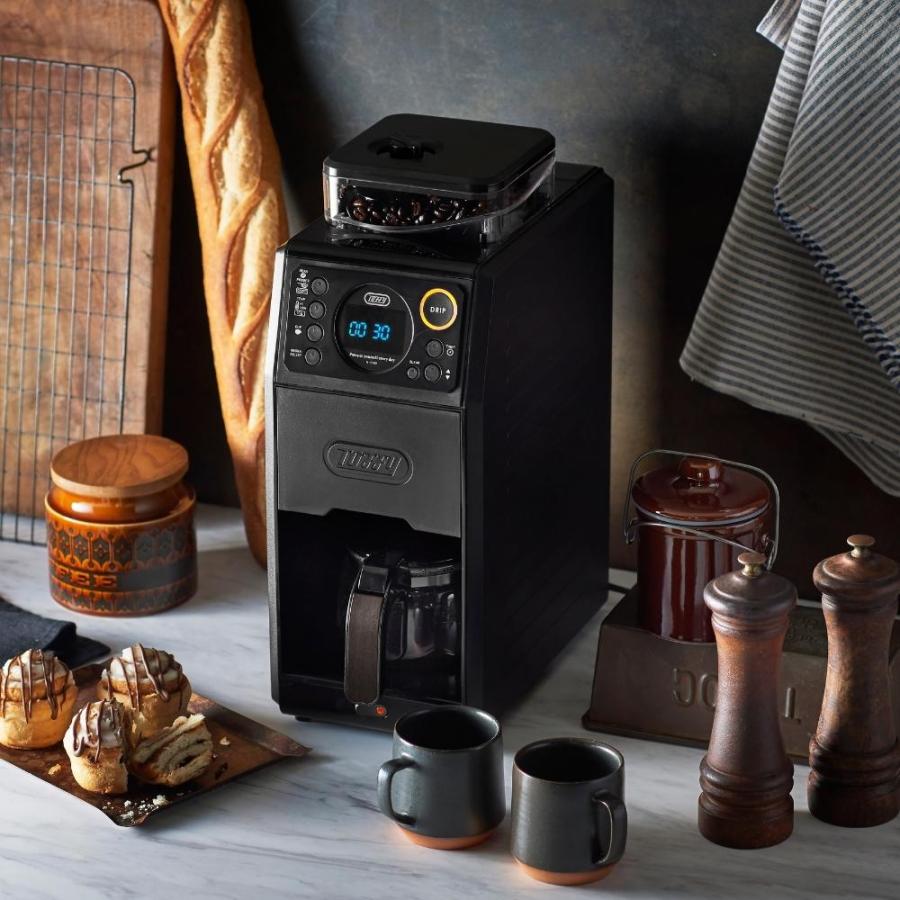 Toffy トフィー 全自動ミル付カスタムドリップコーヒーメーカー