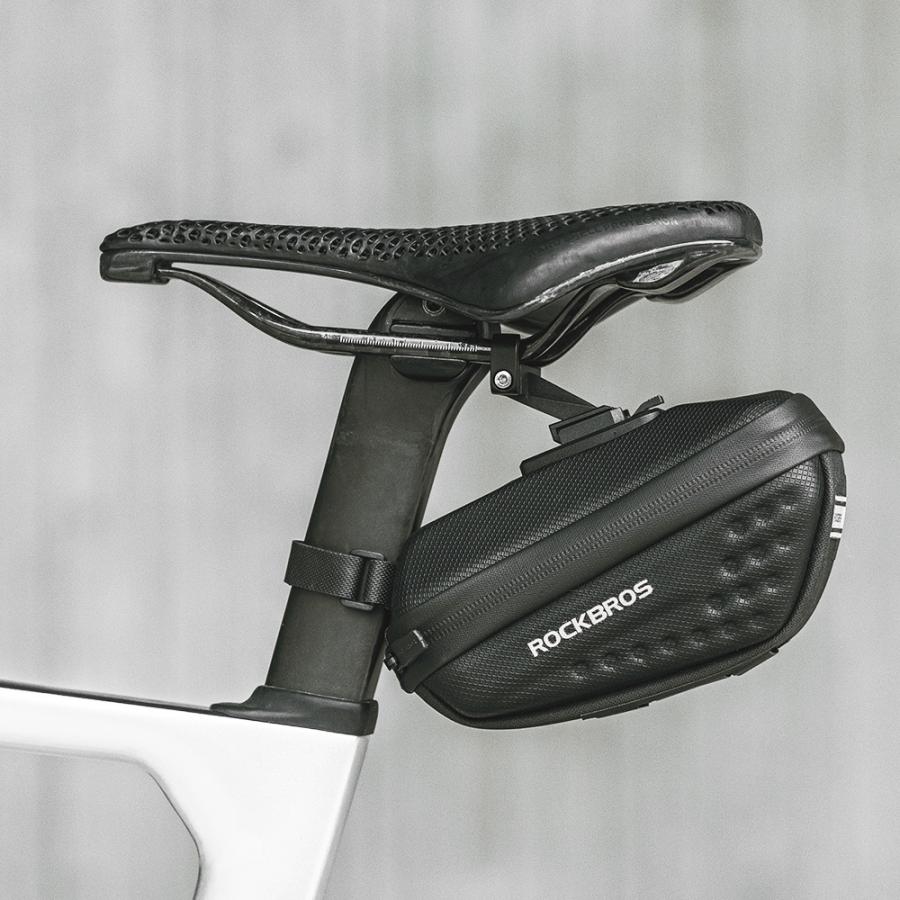 ROCKBROS サドルバッグ 泥除け 自転車 泥よけ搭載 取り外し可能 サドル